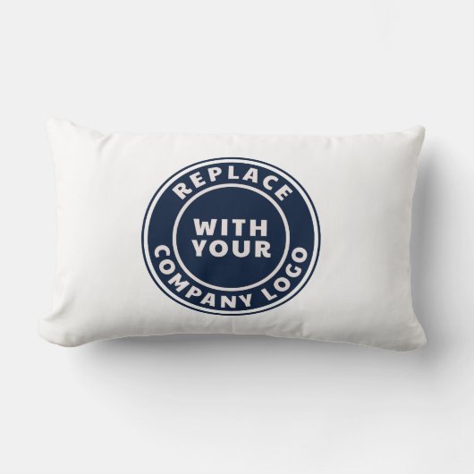ビジネスおよびブランドロゴ会社のショールームの追加 ランバークッション (正面)