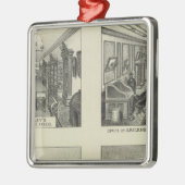 ビジネスおよび住宅、アビリン、カンザス メタルオーナメント (左)