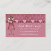 ビジネスお洒落カード：：エンジェルハートデザイン 名刺 (正面)