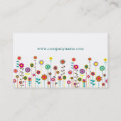 ビジネスお洒落カード 名刺 (裏面)