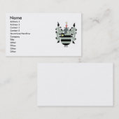 ビジネスか個人的なカード 名刺 (正面/裏面)