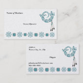 ビジネスか個人的なネイティブアメリカンのデザインカード 名刺 (正面/裏面)