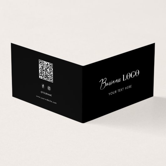 ビジネスつるロゴスイングラベル衣服折り畳みサイズ 名刺 (外部)