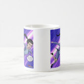 ビジネスで戦士の女性ゴールコーヒーマグ コーヒーマグカップ (中央)