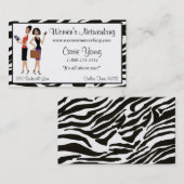 ビジネスとネットワークの環境 名刺 (正面/裏面)