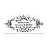 ビジネスと差出人住所 セルフインキングスタンプ (デザイン)