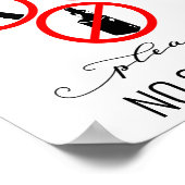 ビジネスなし喫煙たばこSTR ポスター (角)