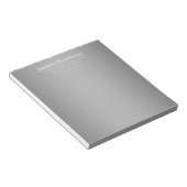 ビジネスなどの編集可能なプロモーションテンプレート ノートパッド (アングル)