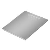 ビジネスなどの編集可能なプロモーションテンプレート ノートパッド (回転)