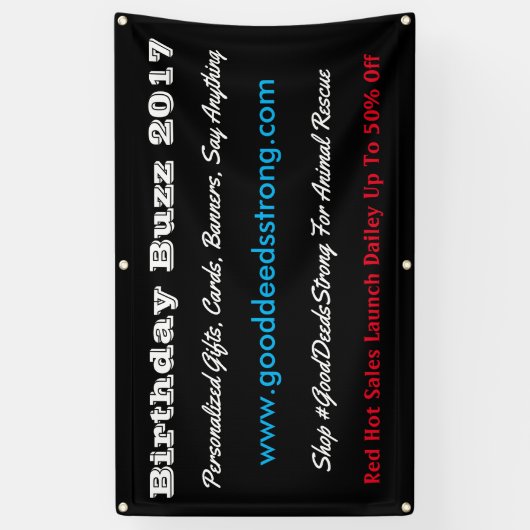 ビジネスに合わせて編集 横断幕 (縦)