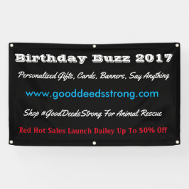 ビジネスに合わせて編集 横断幕