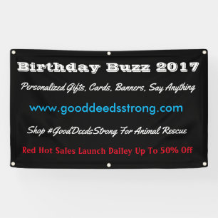 ビジネスに合わせて編集 横断幕