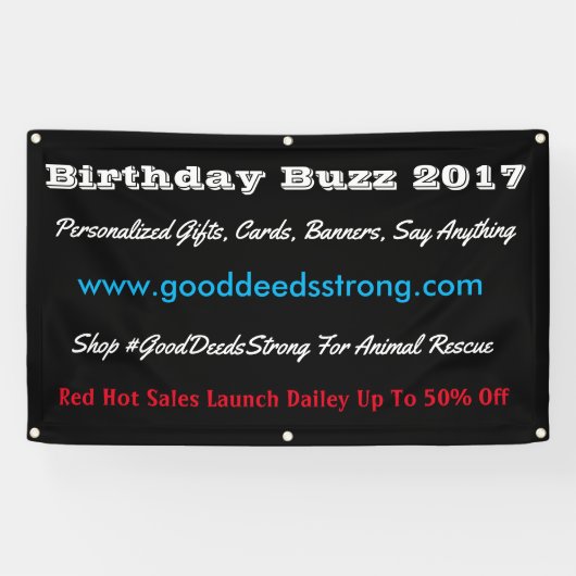 ビジネスに合わせて編集 横断幕 (横)