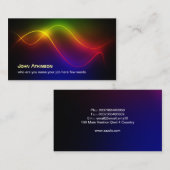 ビジネスのための名刺 名刺 (正面/裏面)