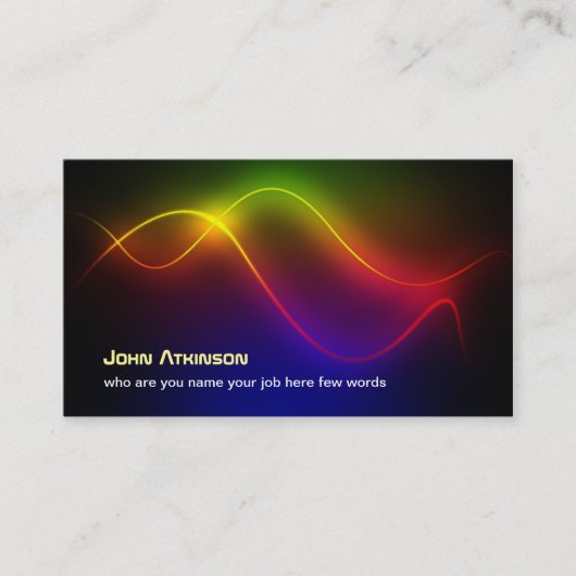 ビジネスのための名刺 名刺 (正面)