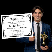 ビジネスのための証明書 案内ポストカード