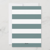 ビジネスのクリスマスカスタマーに感謝トナカイ シーズンカード (裏面)