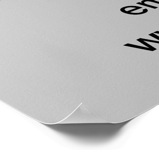 ビジネスのクリスマスセールのグレーのポスター ポスター (角)