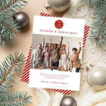 ビジネスのクリスマスモダンチ企業のーム |赤