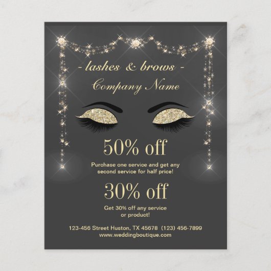 ビジネスのチラシを消パーソナライズされたす チラシ (正面)