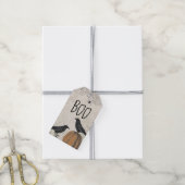 ビジネスのハロウィンポップ・アートのバイ ギフトタグ (より糸付き)