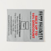 ビジネスのハロウィーン販売のグレータペストリー タペストリー (正面(横))