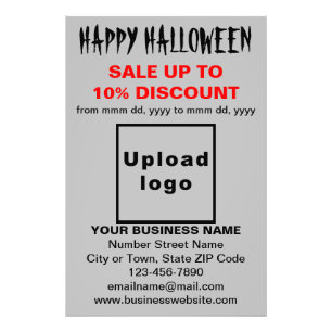 ビジネスのハロウィーン販売のグレーフォト紙 フォトプリント