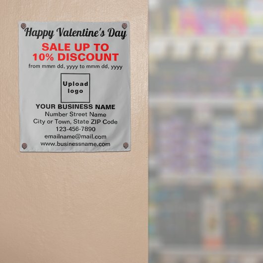 ビジネスのバレンタインセールのグレータペストリー タペストリー