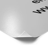 ビジネスのバレンタインセールの灰色の写真紙 フォトプリント            (角)