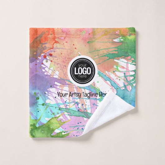ビジネスのパーソナライズ |アート・サプライ ウォッシュタオル (ウォッシュタオル)