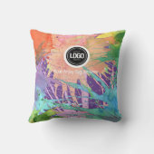 ビジネスのパーソナライズ |アート・サプライ クッション (裏面)