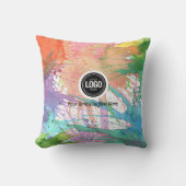 ビジネスのパーソナライズ |アート・サプライ クッション (正面)