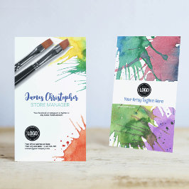 ビジネスのパーソナライズ |アート・サプライ・ビジネス・カード 名刺