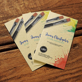 ビジネスのパーソナライズ |アート・サプライ・ビジネス・カード 名刺