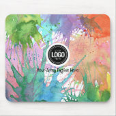 ビジネスのパーソナライズ |アート・サプライ マウスパッド (正面)