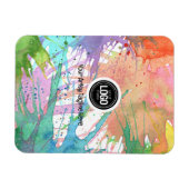 ビジネスのパーソナライズ |アート・サプライ マグネット (横)