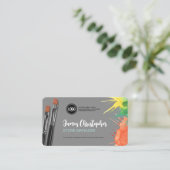 ビジネスのパーソナライズ |アート・サプライ 名刺 (スタンド正面)