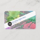 ビジネスのパーソナライズ |アート・サプライ 名刺 (裏面)