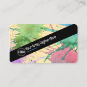 ビジネスのパーソナライズ |アート・サプライ 名刺 (裏面)