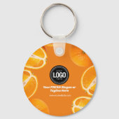 ビジネスのパーソナライズ |オレンジカンパニー キーホルダー (正面)
