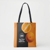 ビジネスのパーソナライズ |オレンジカンパニー トートバッグ (正面)