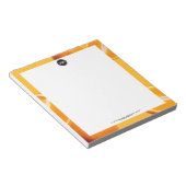 ビジネスのパーソナライズ |オレンジカンパニー ノートパッド (アングル)