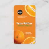 ビジネスのパーソナライズ |オレンジカンパニー 名刺 (正面)