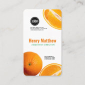 ビジネスのパーソナライズ |オレンジカンパニー 名刺 (正面)