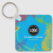 ビジネスのパーソナライズ |トロピカルフルーツカンパニー キーホルダー (正面)