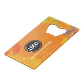 ビジネスのパーソナライズ |トロピカルフルーツカンパニー クレジットカード栓抜き (裏面アングル)