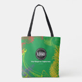 ビジネスのパーソナライズ |トロピカルフルーツカンパニー トートバッグ (裏面)