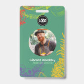 ビジネスのパーソナライズ |トロピカルフルーツカンパニー バッジ (Front)