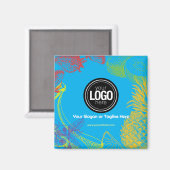 ビジネスのパーソナライズ |トロピカルフルーツカンパニー マグネット (正面/裏面)