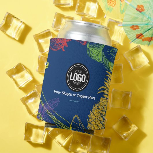 ビジネスのパーソナライズ |トロピカルフルーツカンパニー 缶クーラー (インサイチュ 夏)